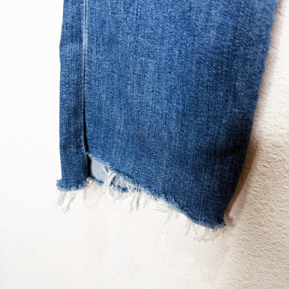 MOTHER Insider Crop Step Fray Jeans Sorry I'm Staring - Picture 8 of 14